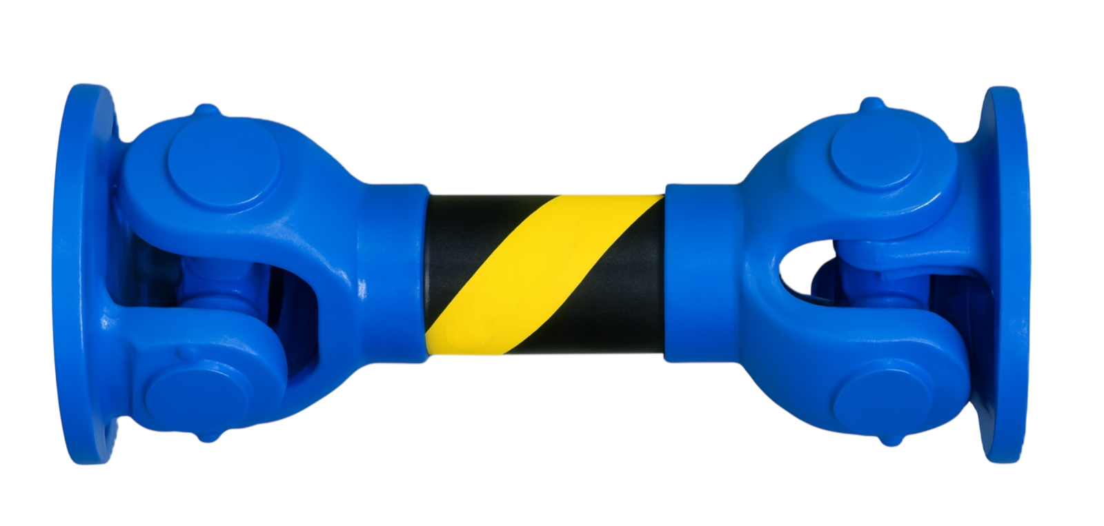 Blue industrial cardan shaft