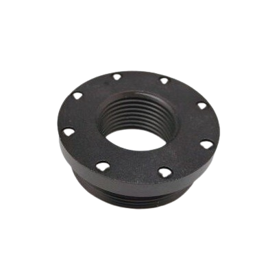 Threaded industrial metal component