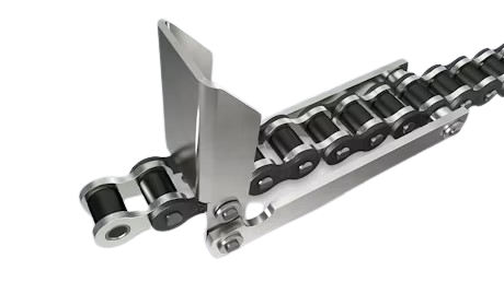 Pusher dog roller chain