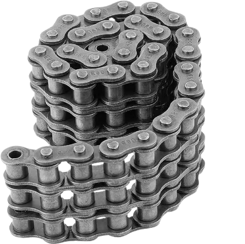 Triplex roller chain