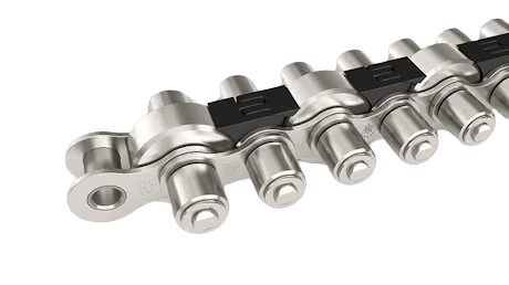 Accumulator roller chain