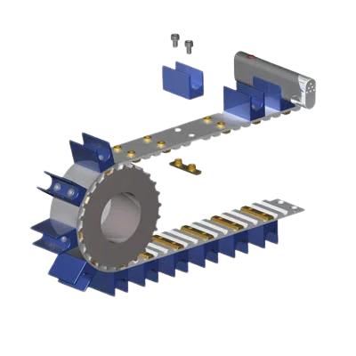 Timing belts with cleats