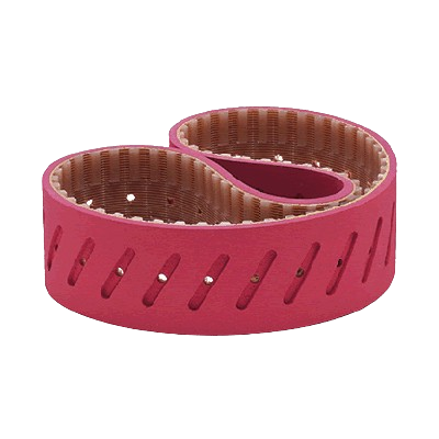 Red vacuum pull down timing belt