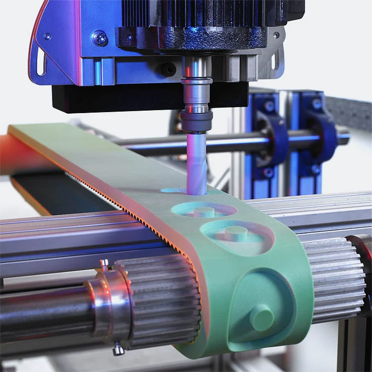 Coated timing belt processing machine