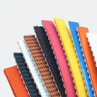 Rubber timing belt coatings
